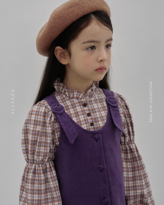 【取寄】rosette|karen blouse|カレンブラウス|XS-XL|kids|26 autumn