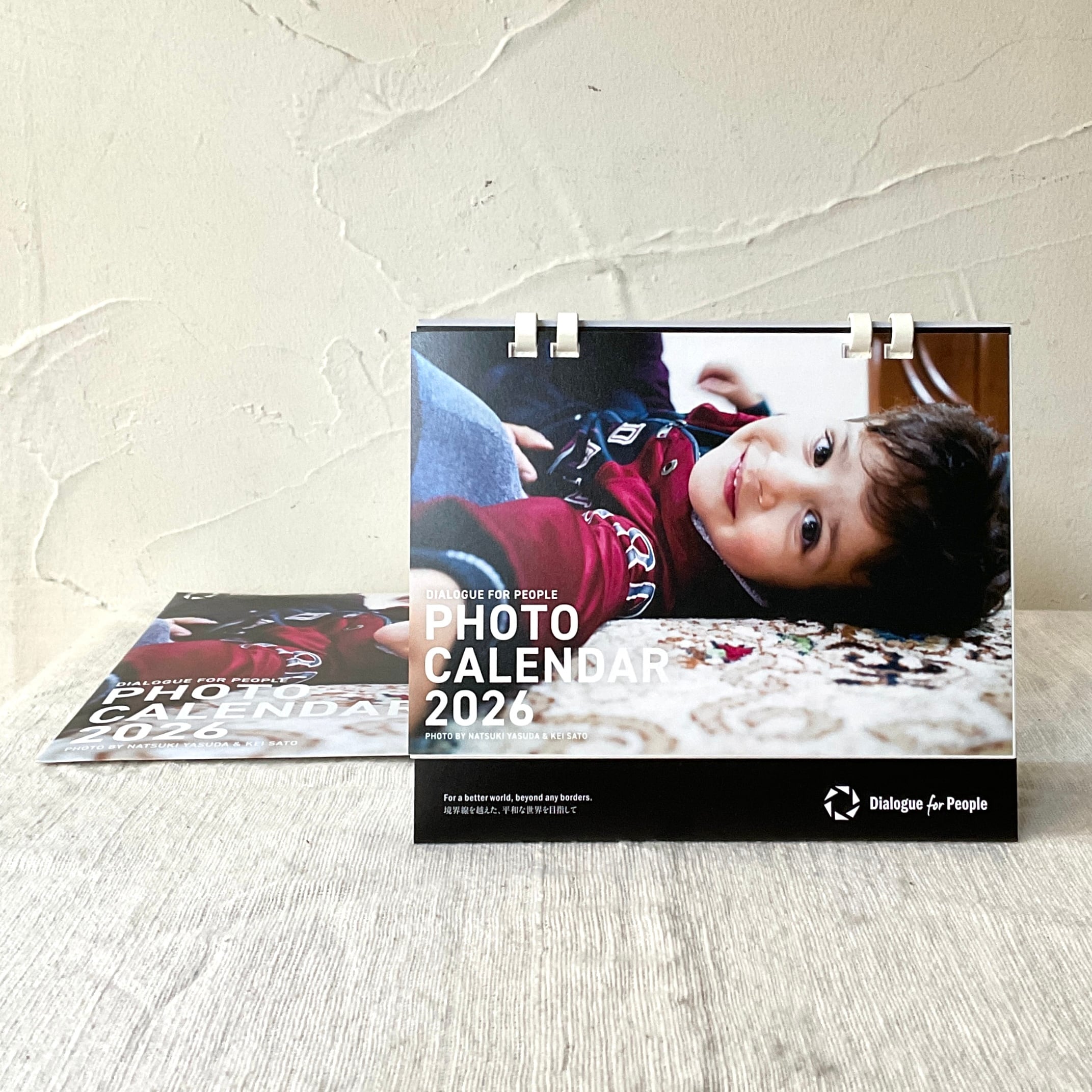 【卓上カレンダー】PHOTO CALENDER 2026 安田菜津紀×佐藤慧
