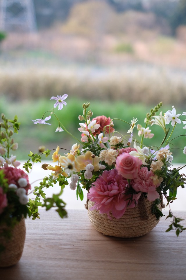 【店舗受取り】Mother's day! Arrangement_M