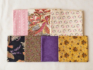 Moda Wild Orchid(ワイルドオーキッド）カットクロスセット1