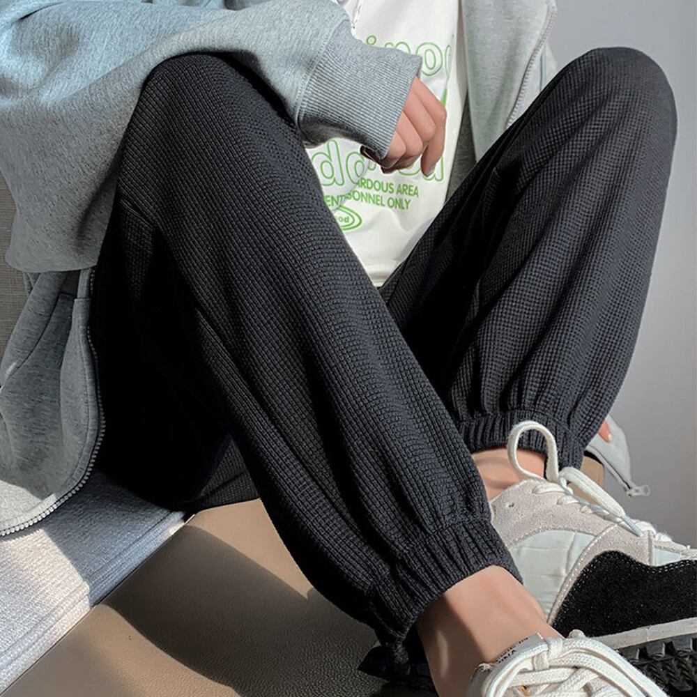 ワッフル スウェット パンツ レディース 春秋冬 ルームウェア ストリート カジュアル 大人 きれいめ おしゃれ かわいい ドローストリング 大人可愛い 大人女子