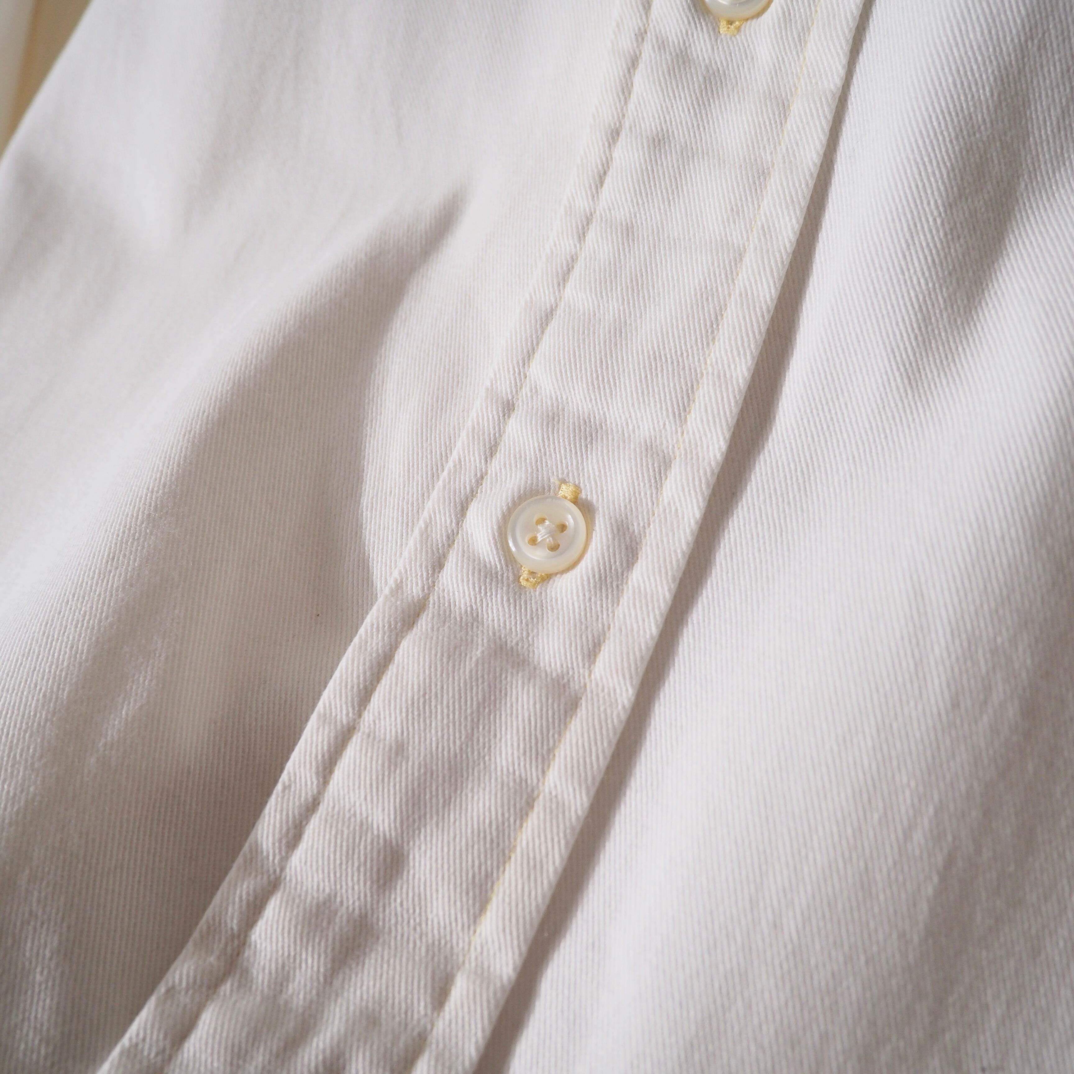 1990s " Ralph Lauren " Vintage Loose White Button Down Shirt