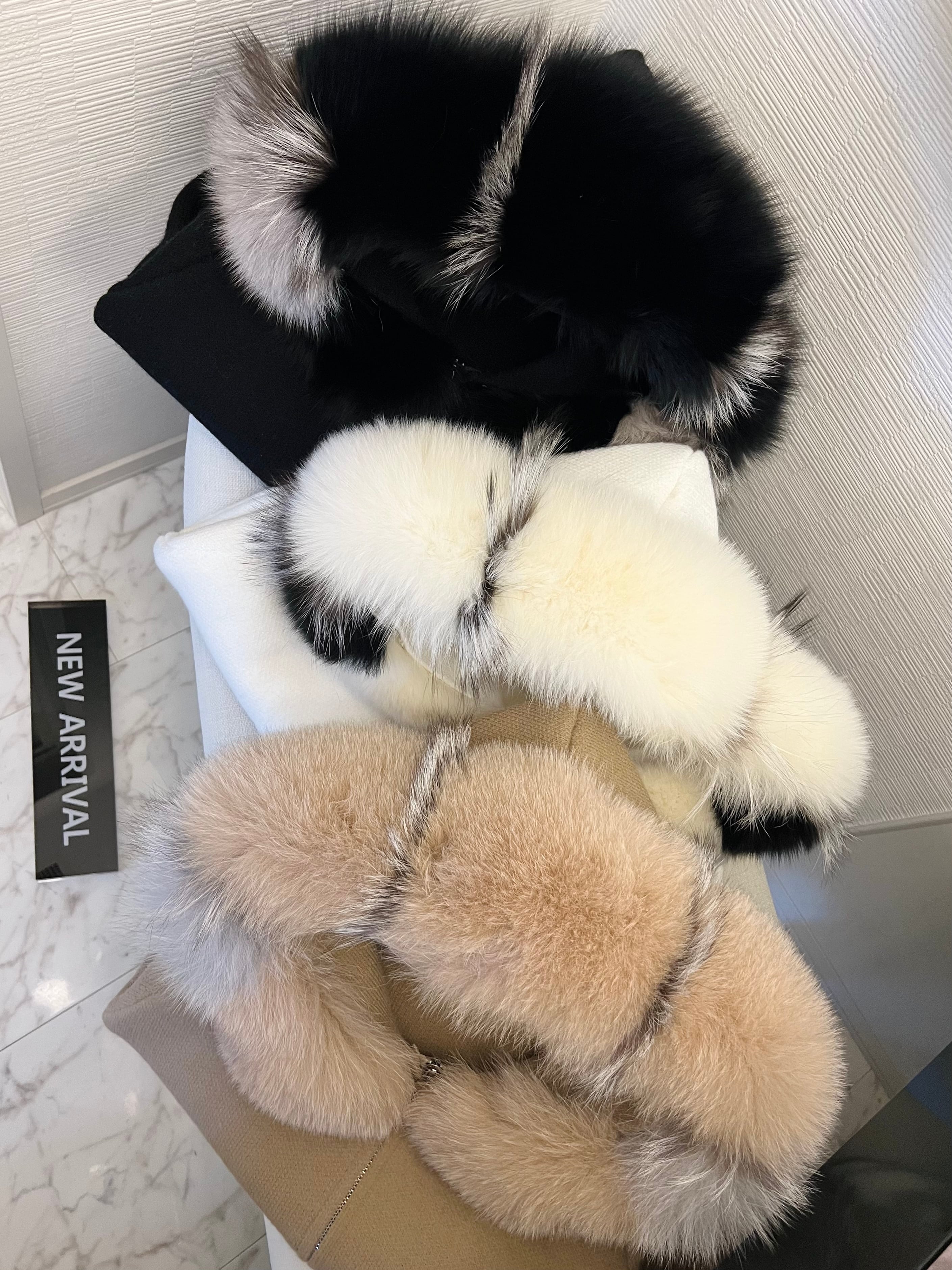 Big fox fur outerwear《 即日発送 》