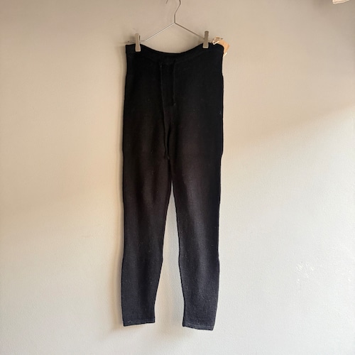 PUENTE／プエンテ 　レギンス　股下60cm　#Mi-11　ブラック