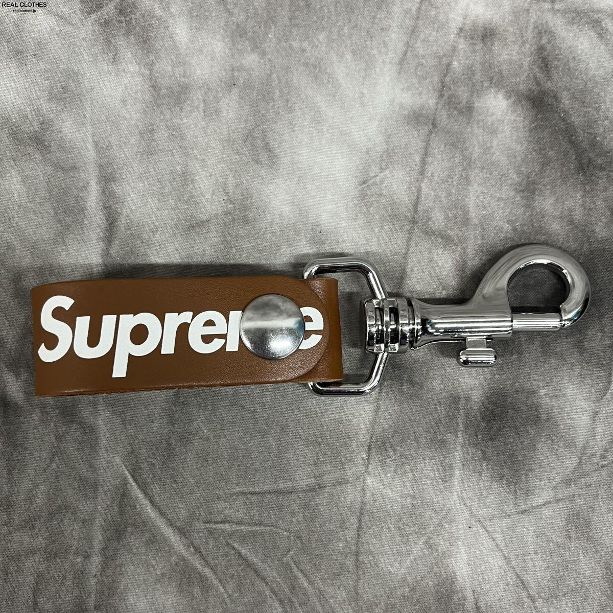 Supreme Leather Key Loop 新品未使用