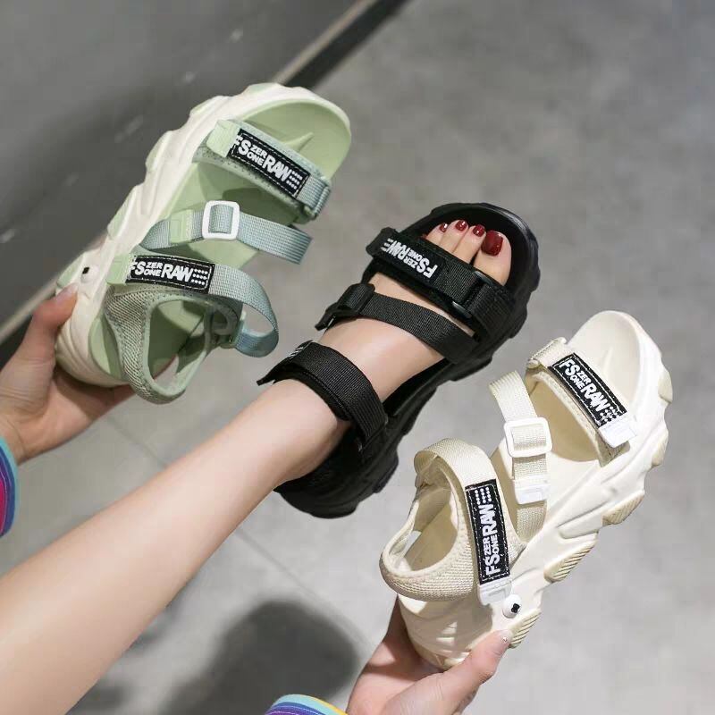 サンダル スポーツサンダル スポサン 靴 シューズ 厚底 ロゴ 歩きやすい 痛くない フラット ビーチサンダル ビーサン 履きやすい オープントゥ レディース 韓国ファッション カジュアル スポーティー サイズ豊富 夏 リゾート 海 ビーチ お出かけ 旅行 デート 女子会