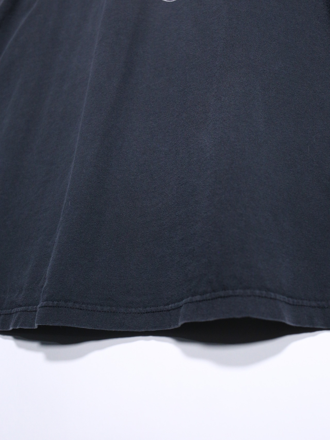 "Harley-Davidson" 墨黒 XXXXL super over silhouette front and back print tee - 19