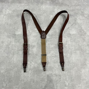 REGENT BELT COMPANY レザー サスペンダー イギリス製
