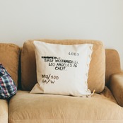 Vintage Canvas Cushion Cover
