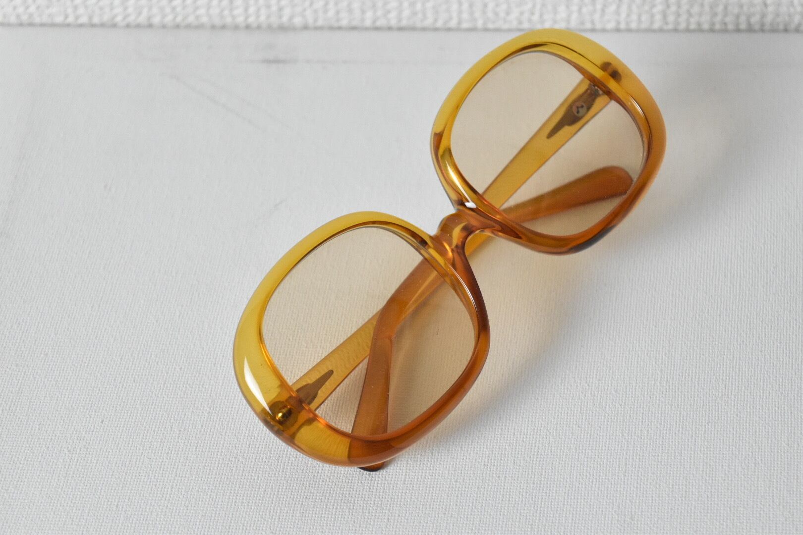 80年代ヴィンテージ》Christian Dior スクエア型 オプチル サングラス