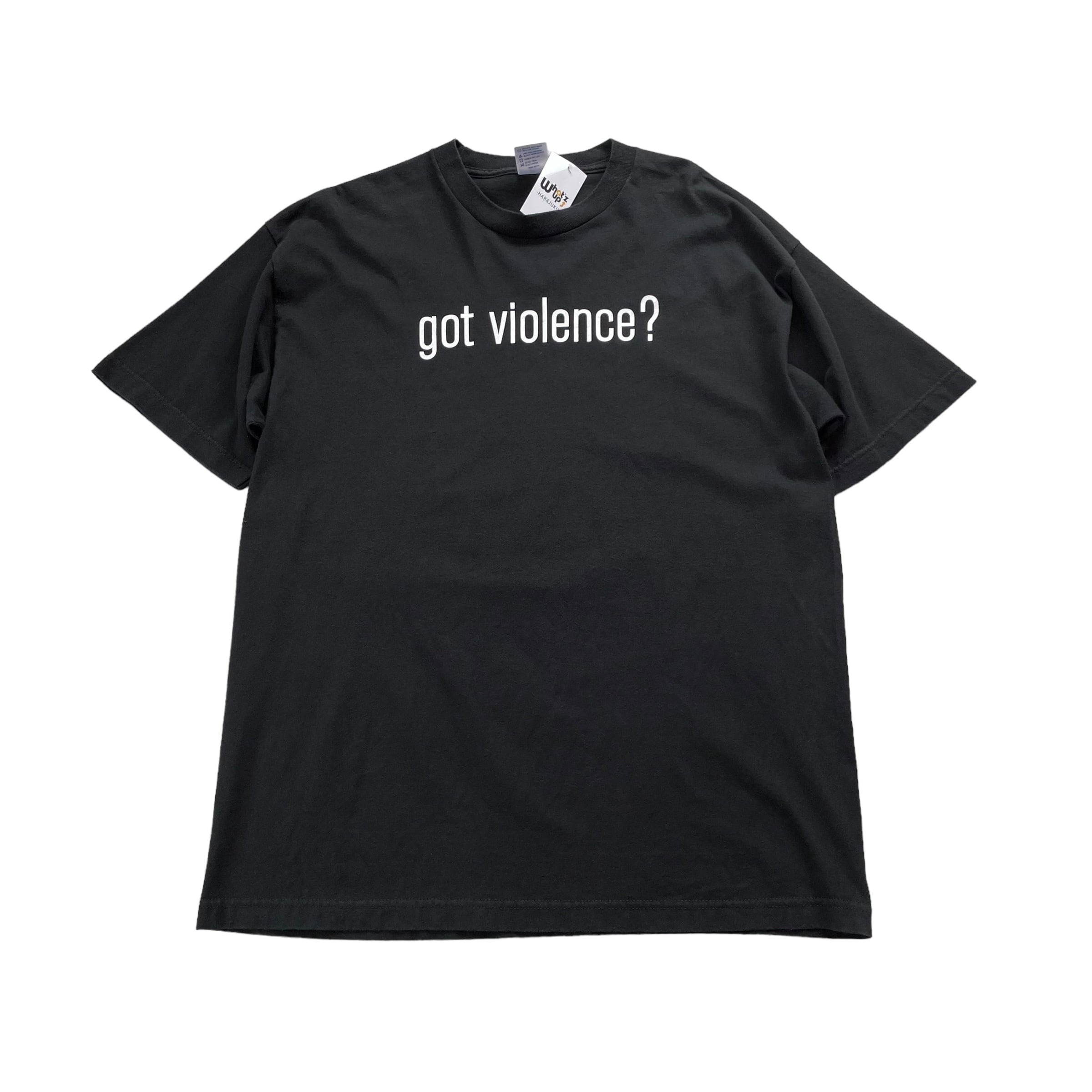 1990s Marilyn Manson "got violence?" T-shirt