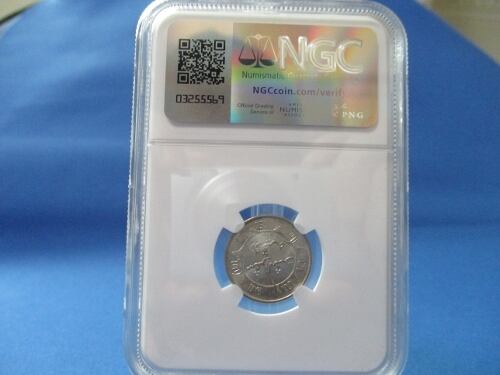 オランダ領インド 1/4グルデン銀貨☆1941P／未使用／ウィルヘルミナ