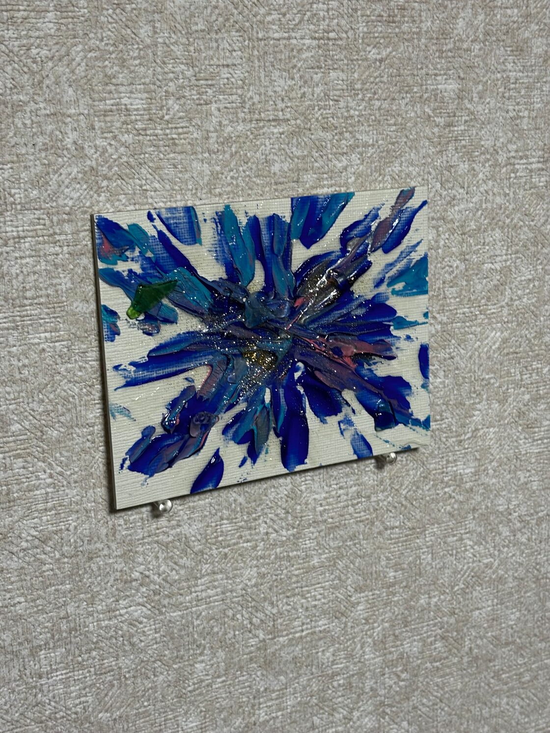 Ignition2】点火‼︎ ハンドメイド テクスチャーアート アクリル画 抽象 