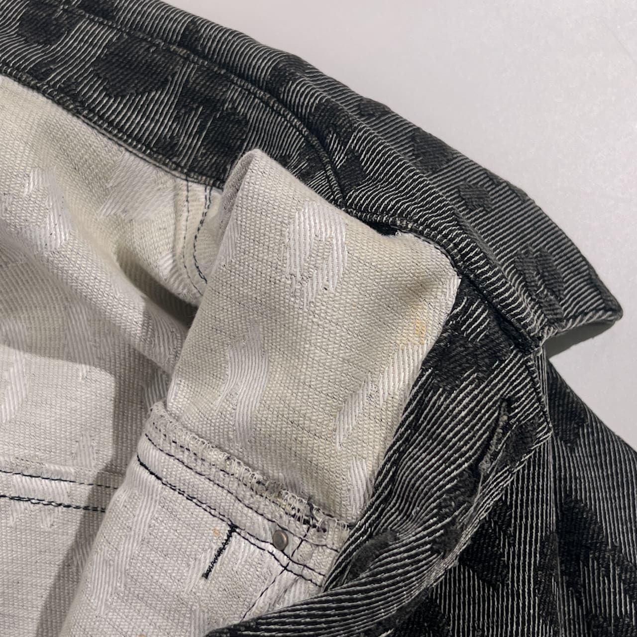 アンサンブル VALENZA SPORTS バレンザスポーツ レオパード柄 ラインストーン デニム風 ジャケット 38 ベスト 40/グレー系 レディース