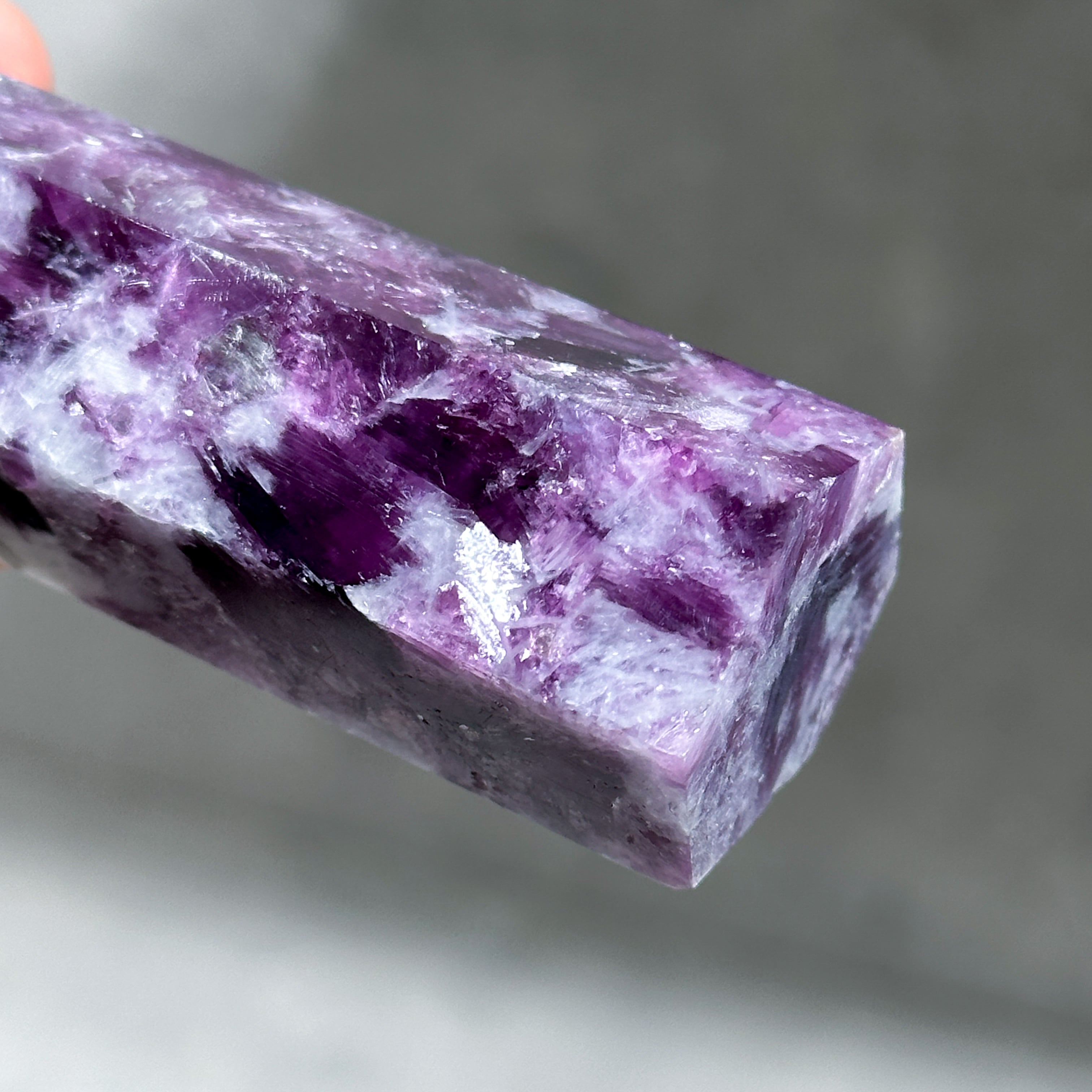 レピドライト タワー型15◇ Lepidolite ◇天然石・鉱物