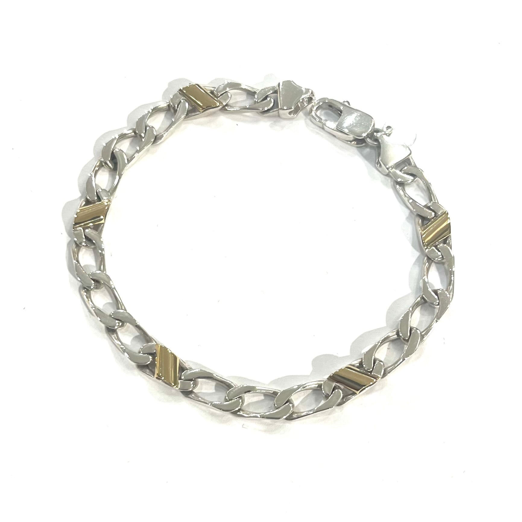 艶と18K 【TIFFANY&CO.】 2558 コンビカラーブレスレット シルバー925