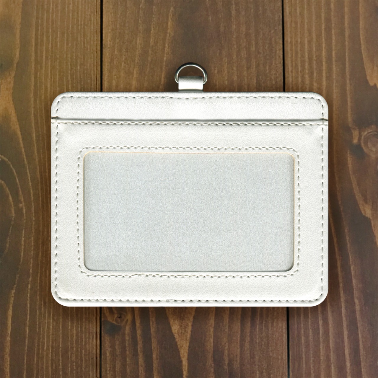 シャチ【社員証入れ】オルカライトハウス・サドルパッチグレー・パス