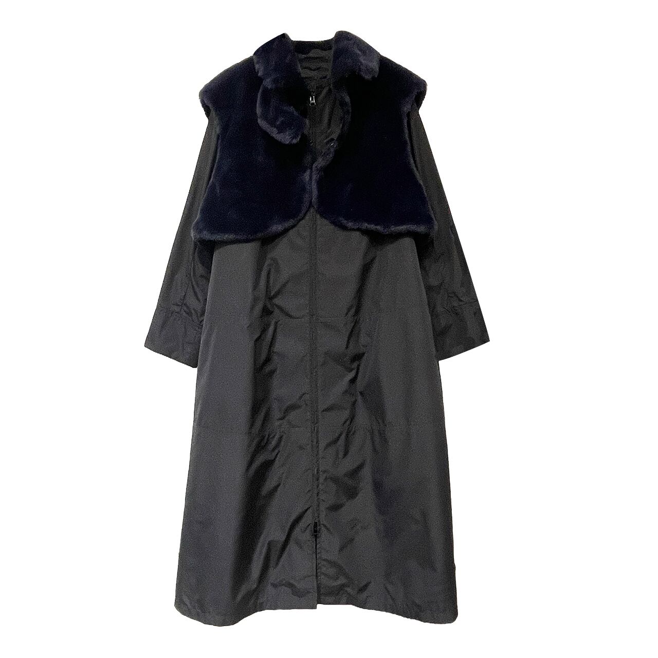 美品＊KEIKO KISHI by nosh ダウンコート　ショールカラー 美品 KEIKO KISHI by nosh ダウンジャケット 濃茶色 コート 【公式通販】