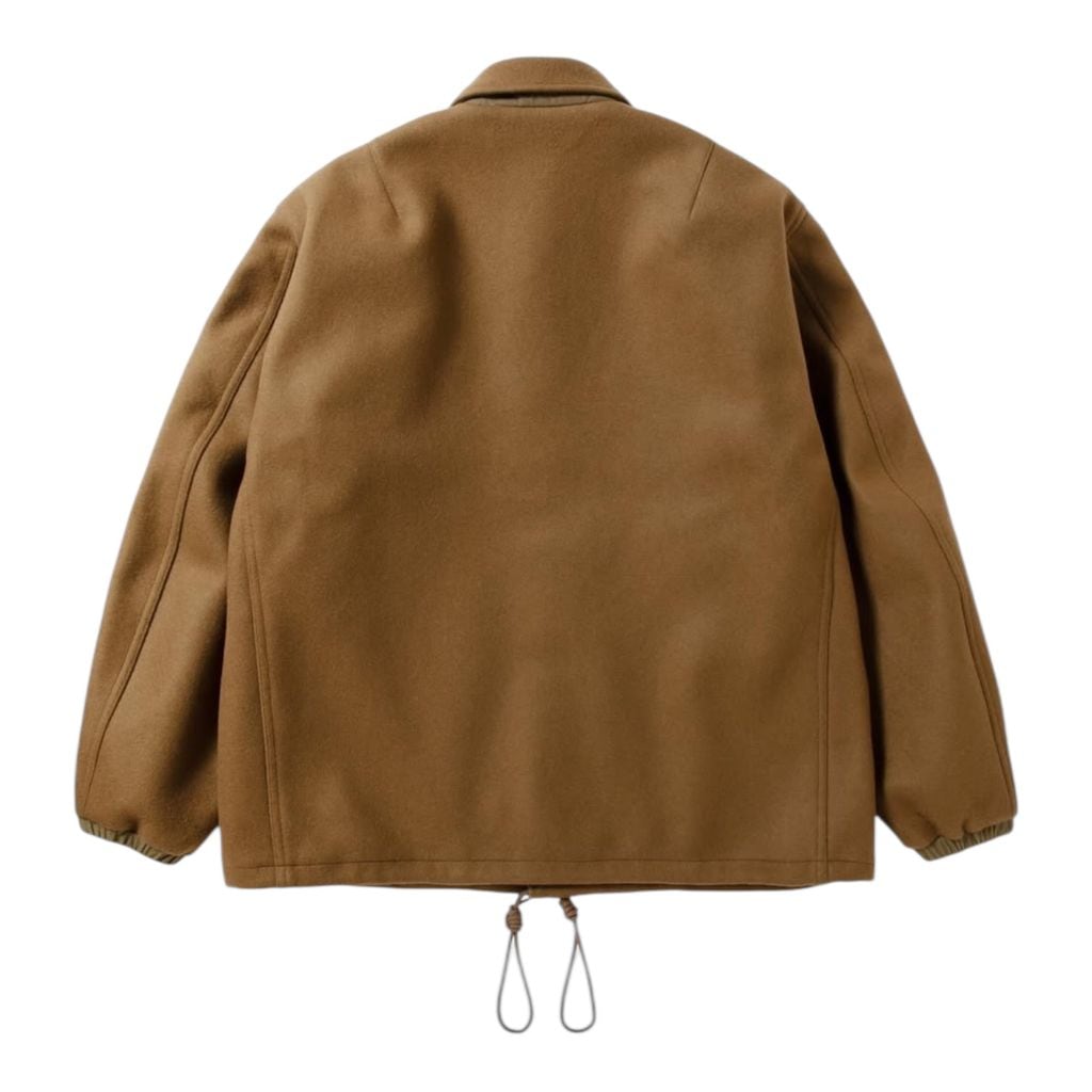 NEXUSVII. MA-1 COACH JKT MELTON | MAROON WEBSTORE