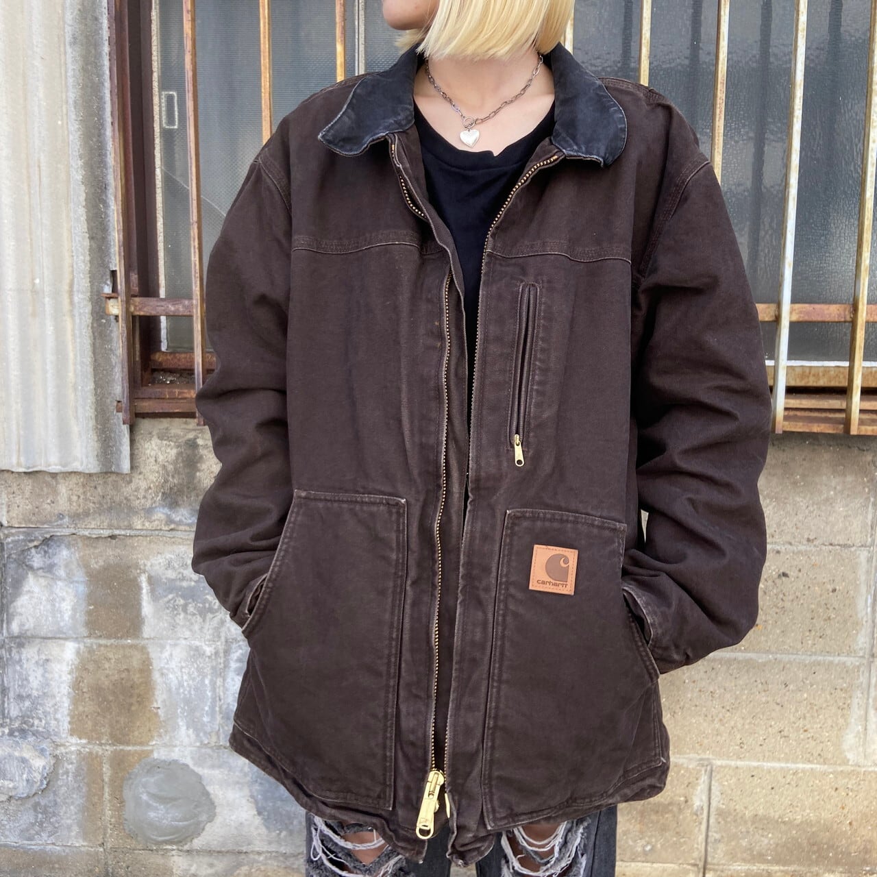 Carhartt/カーハート ボアライナー リッジコート　XL メキシコ製袖丈68cm