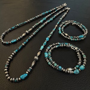 ブライト（Bright）ネックレス（Wave Hematite）オールターコイズ 55cm