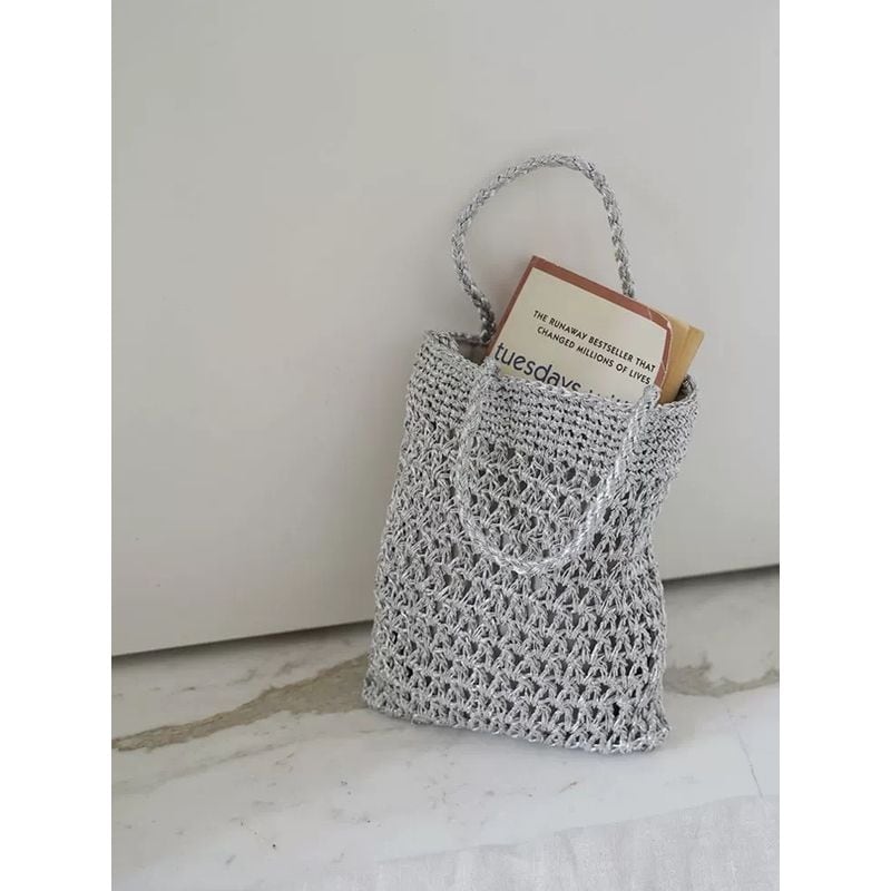 woven design mini 2way bag 101473