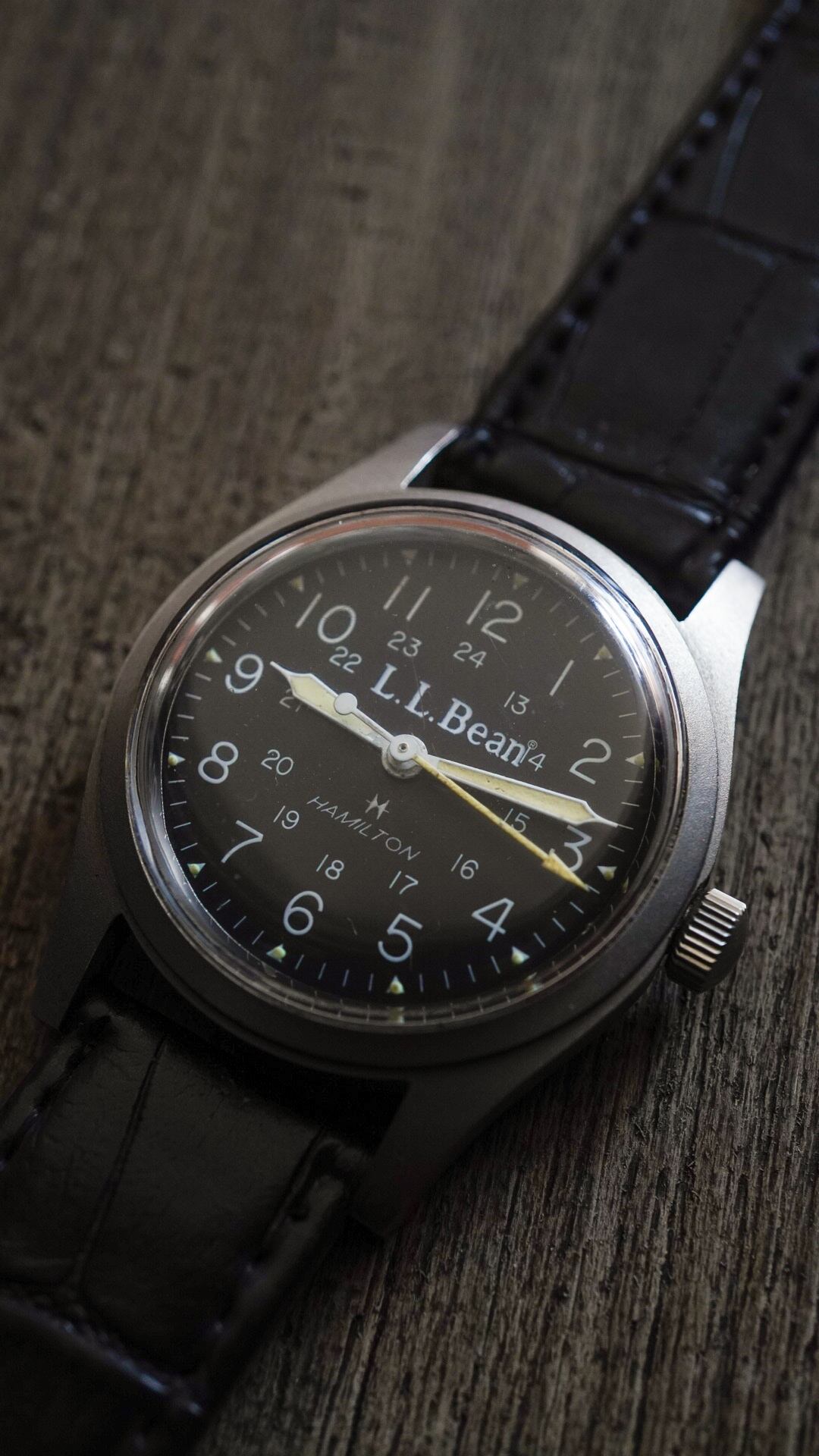 魅了 L L Bean フィールドウォッチ 腕時計 エルエルビーン Vintage Www Feitosa Santana Com