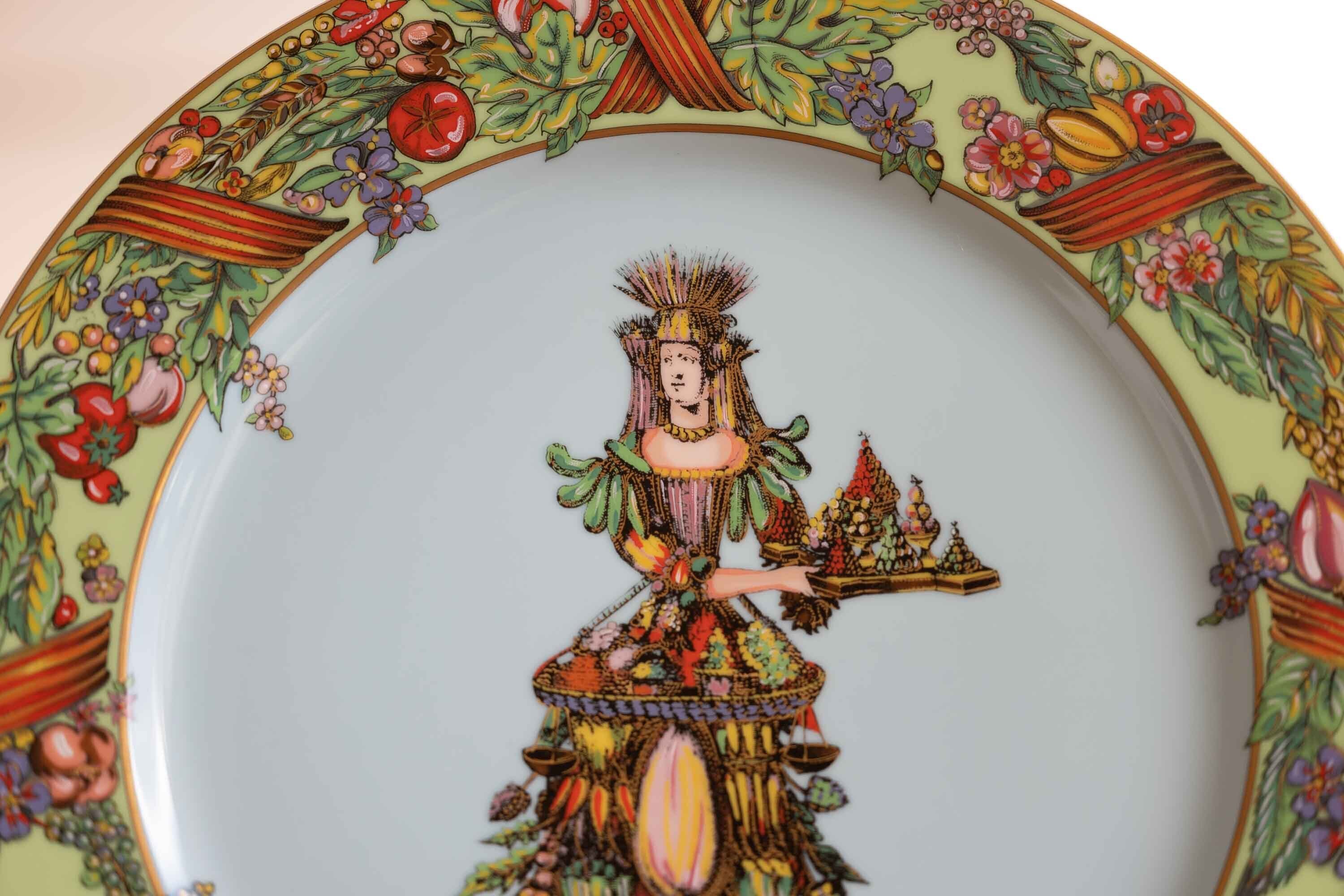 ジャンニ・ベルサーチ プレート "Fall (秋)” Rosenthal×VERSACE(ローゼンタール×ヴェルサーチ)