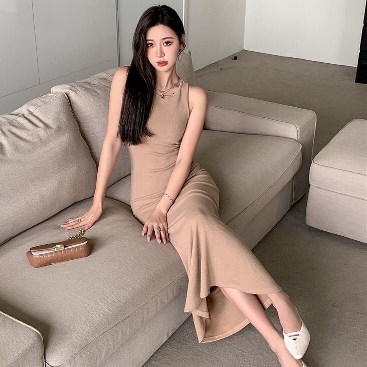 ワンピース ロングワンピース ニットワンピース ノースリーブ ワンピース ロングワンピース ニットワンピース ノースリーブ