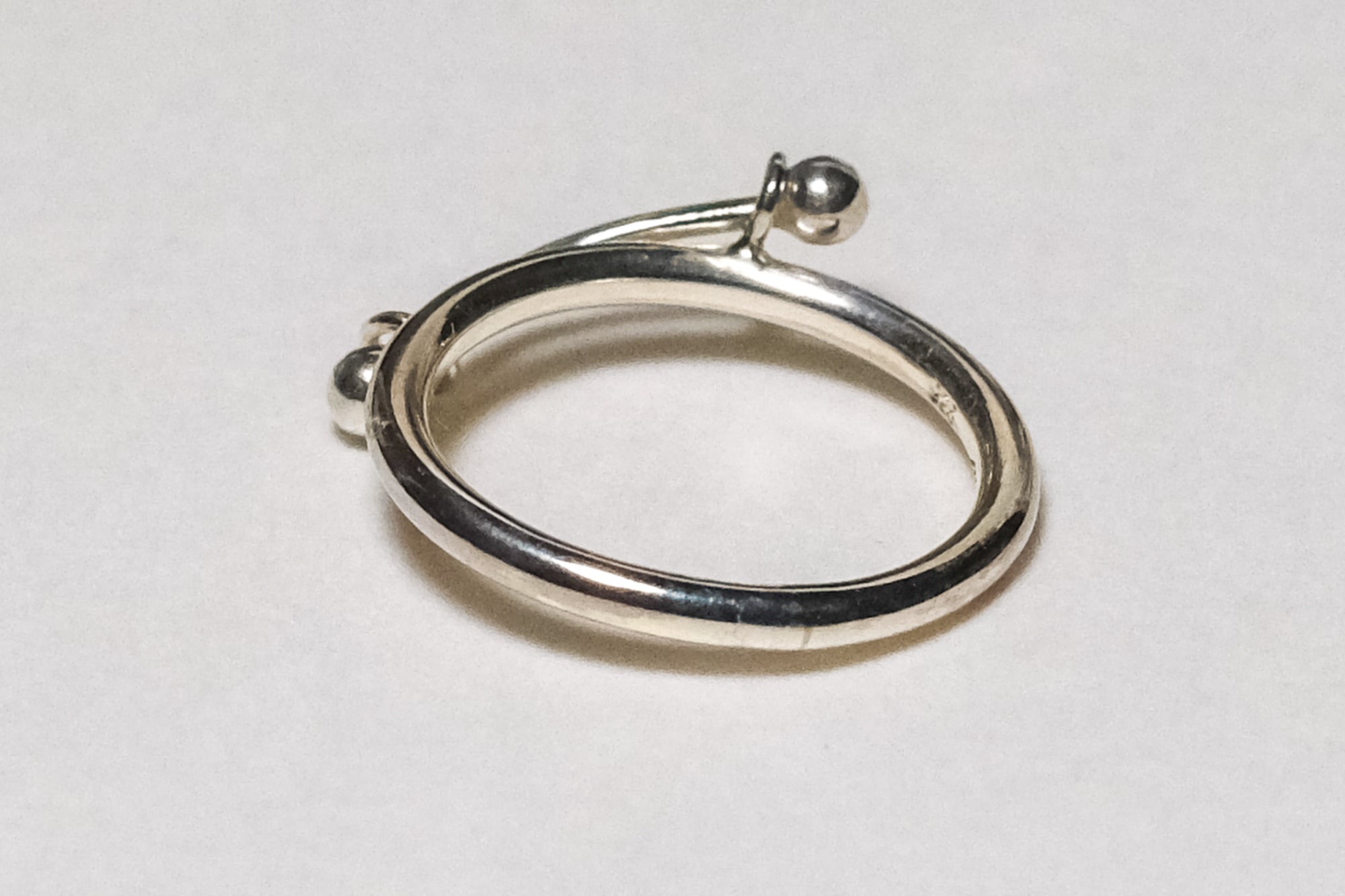 天秤 リング silver