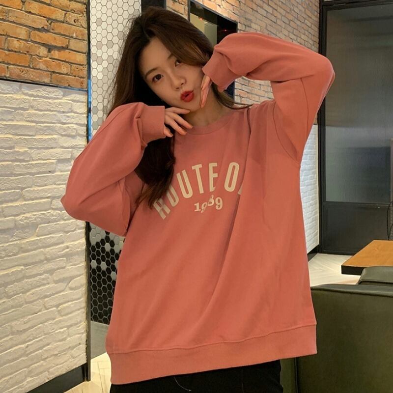 スプリングオータムスタイルカジュアルルーズ薄手セーター レディース ロング 春物 秋物 YY-ファッション42917400351