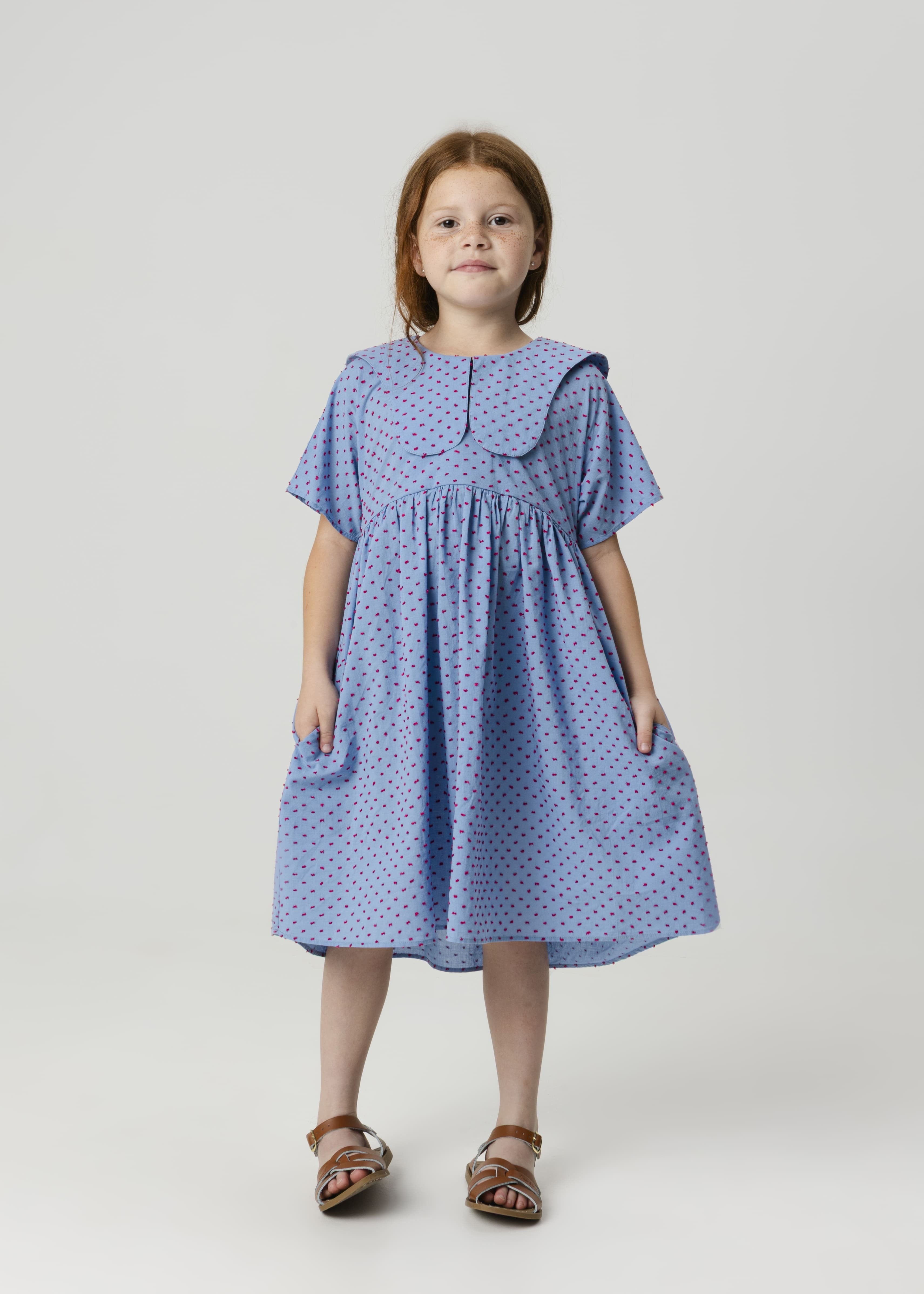 26SS】WOLF&RITA(ウルフアンドリタ)SILVIA RUBY FRECKLES(2y/4y/6y/8y