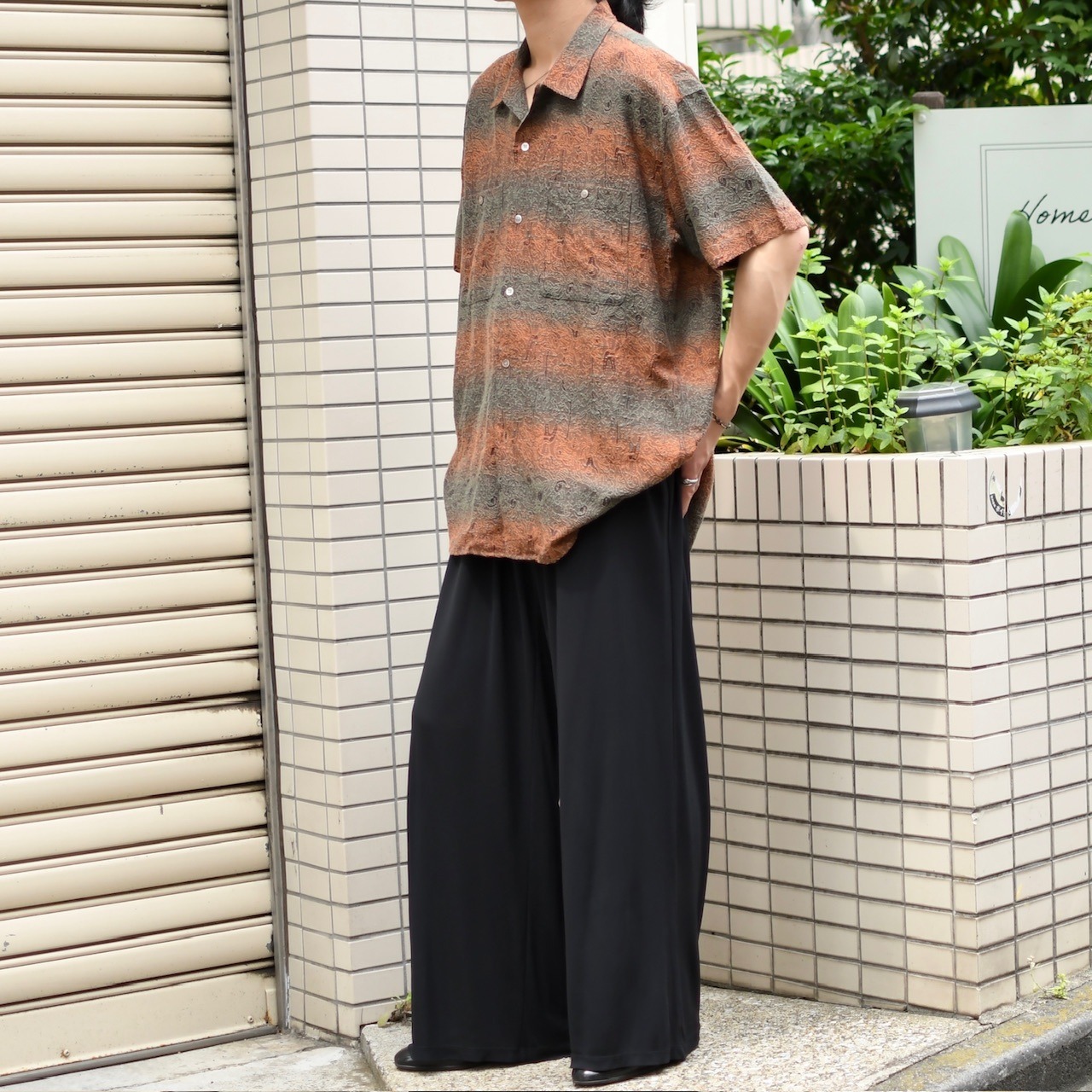 clown jacquard weave design shirt