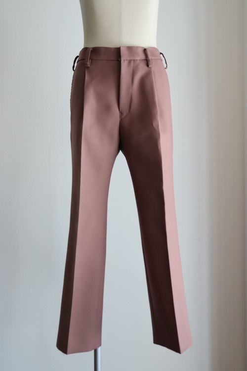 Ujoh " 1 Tuck Straight PNT (Rosy Brown)"