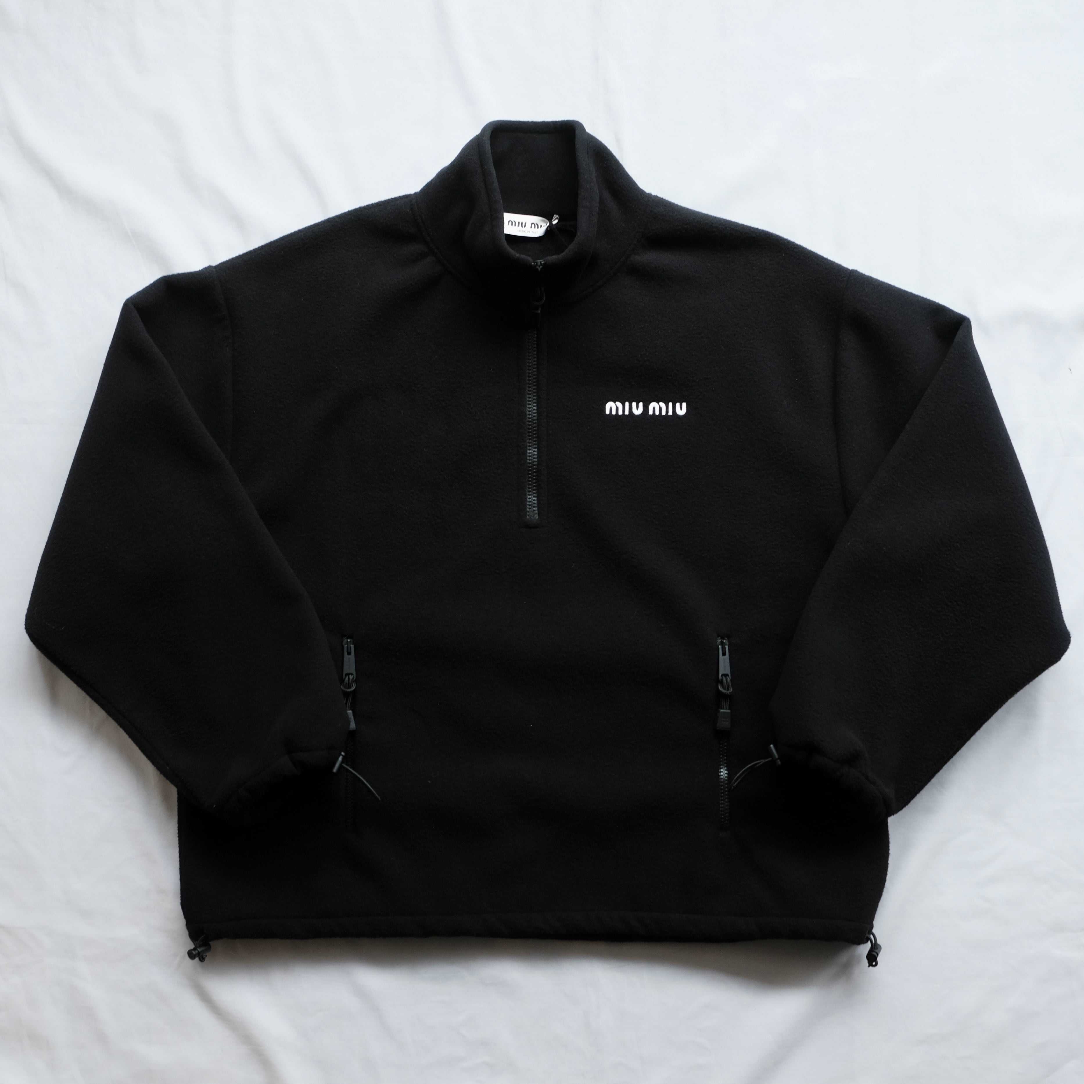 MIU MIU FLEECE PULLOVER JACKET | safarionline