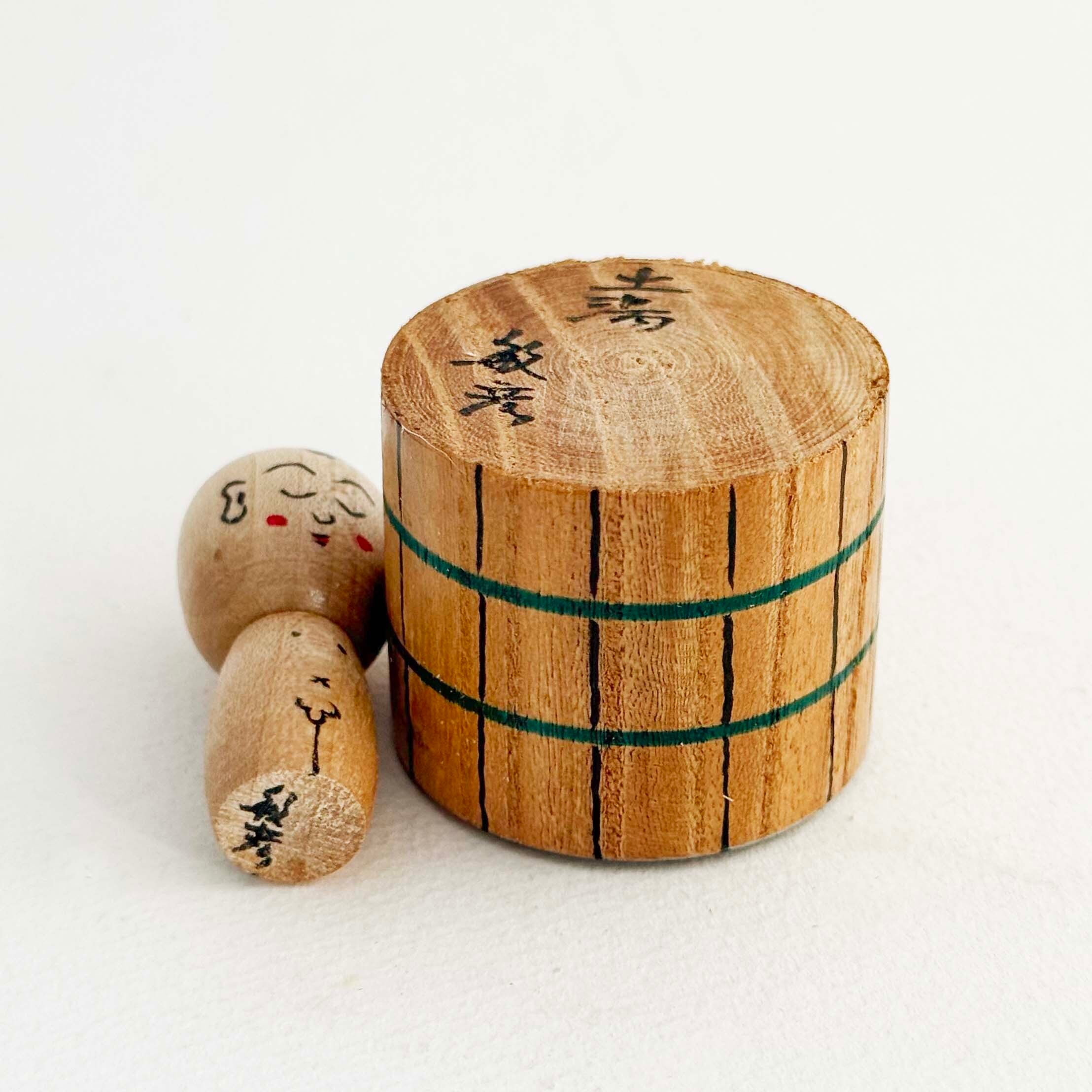 土湯温泉こけし(土湯系 / 西山敏彦工人)