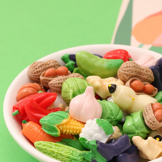 ミニ野菜装飾パーツセット