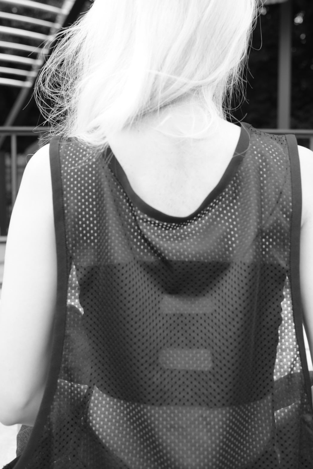 LILLY DEL SALONE × MOON TREE  PLANET  [MESH SHORT TANK]
