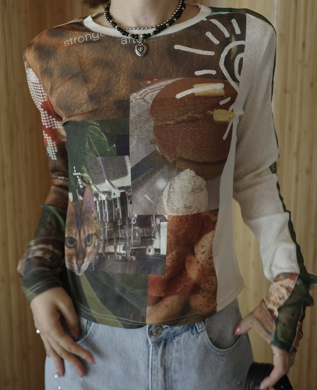 オシリス osrs フリル付きチェック柄タンクトップ Tops | osrsofficial