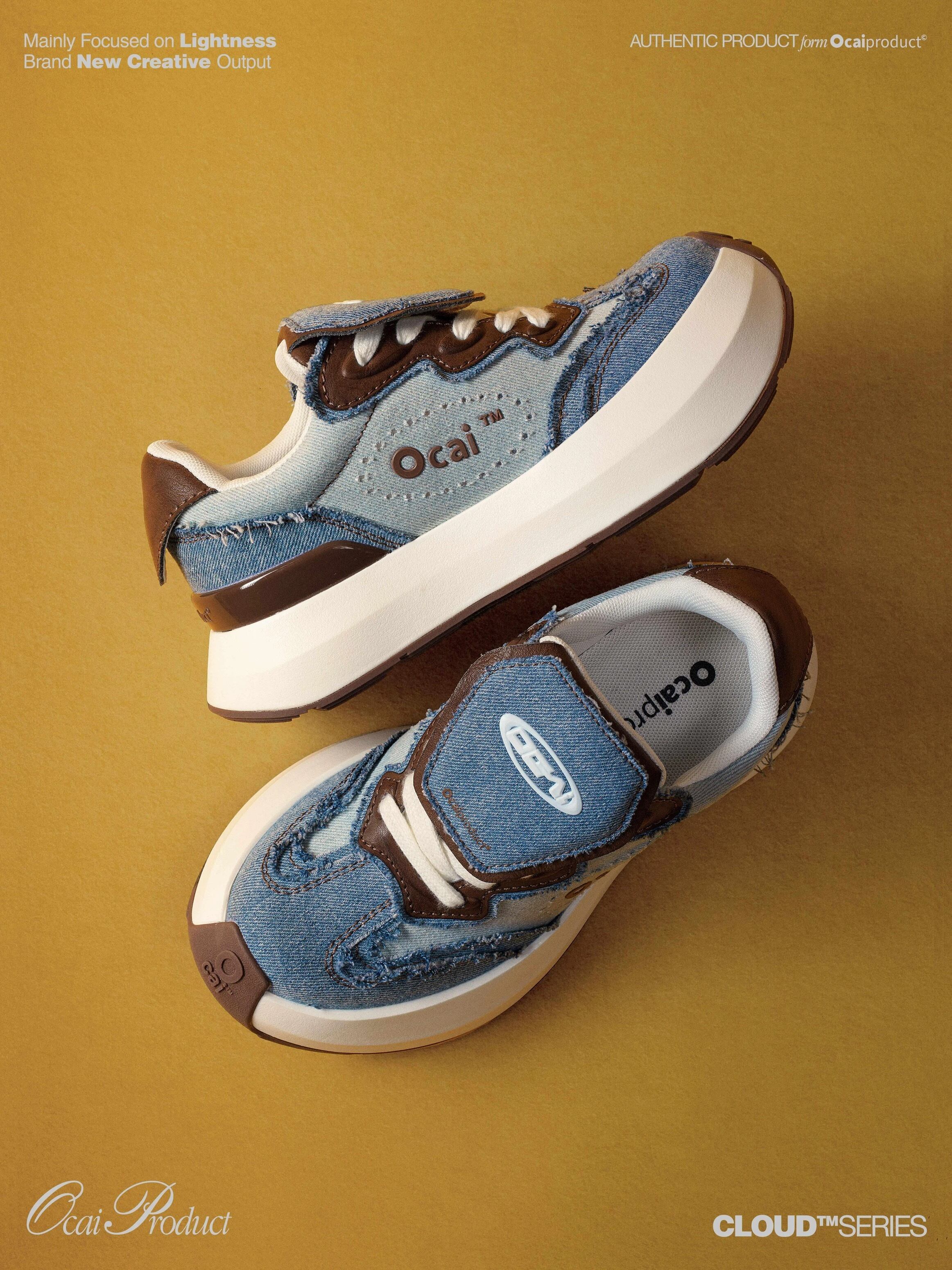 Ocai】Cloud Runner / denimbrown | OLD ORDER JAPAN (オールド