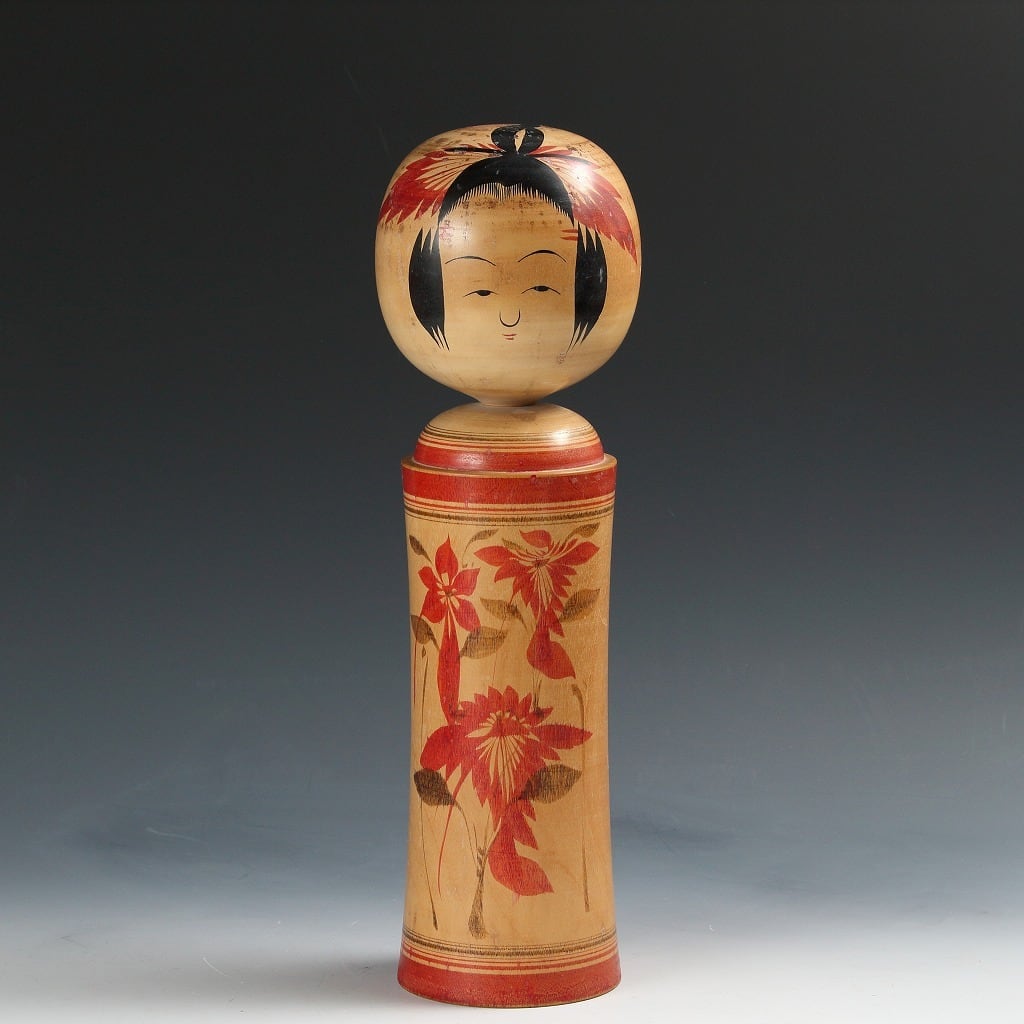 名工 桜井昭二｜SAKURAI Syoji(宮城, 1927-2011) 鳴子系 伝統こけし 一
