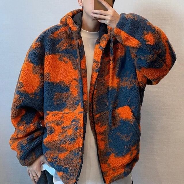限定価格　Stussy タイダイオレンジ　ブルゾン　ジャンパー　ボア Jacket Down Subzero Hardwear ×Mountain STUSSY（ステューシー） ジャケット・アウター