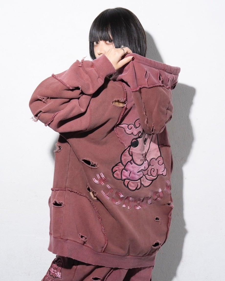 GALFY×チュウカタベタイ ParkerSETUP/赤 | チュウカタベタイ