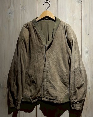 【a.k.a.C.a.k.a vintage】80's “Gianni Versace” Suede × Knit Switching Vintage Jacket