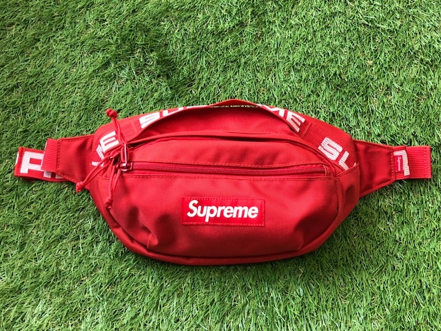 SUPREME 18SS WAIST BAG RED 120JH8206