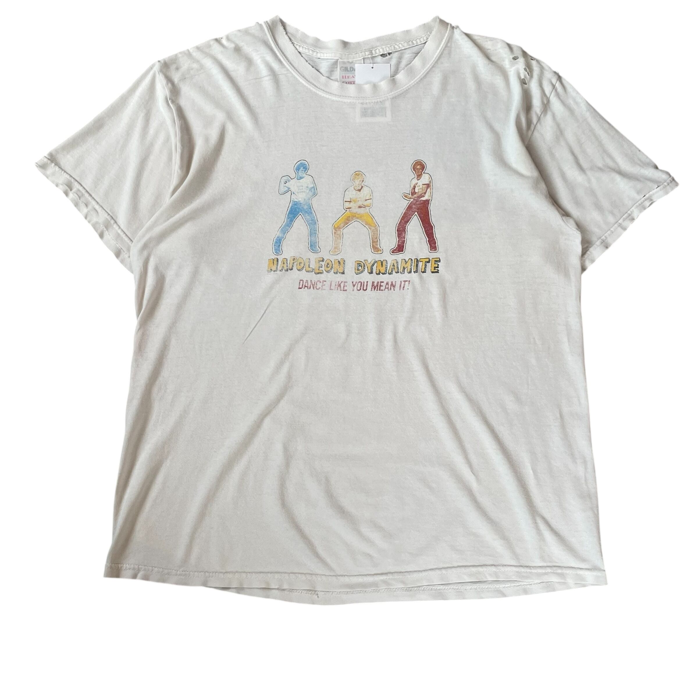 00s Napoleon Dynamite "DANCE LIKE YOU MEAN IT!" T-shirt