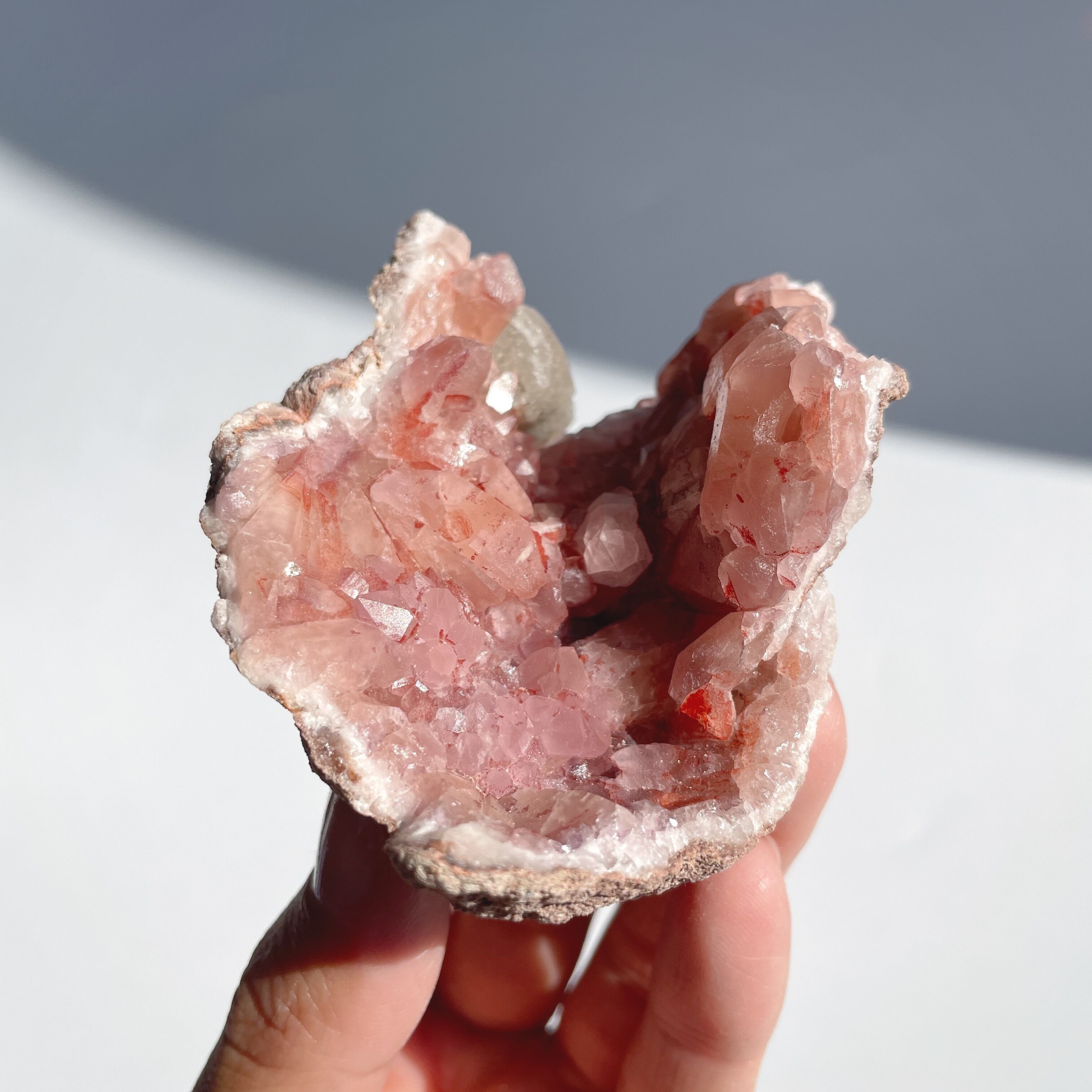 ピンクアメジスト原石／ジオード 10◇ Pink Amethyst Geode◇天然石