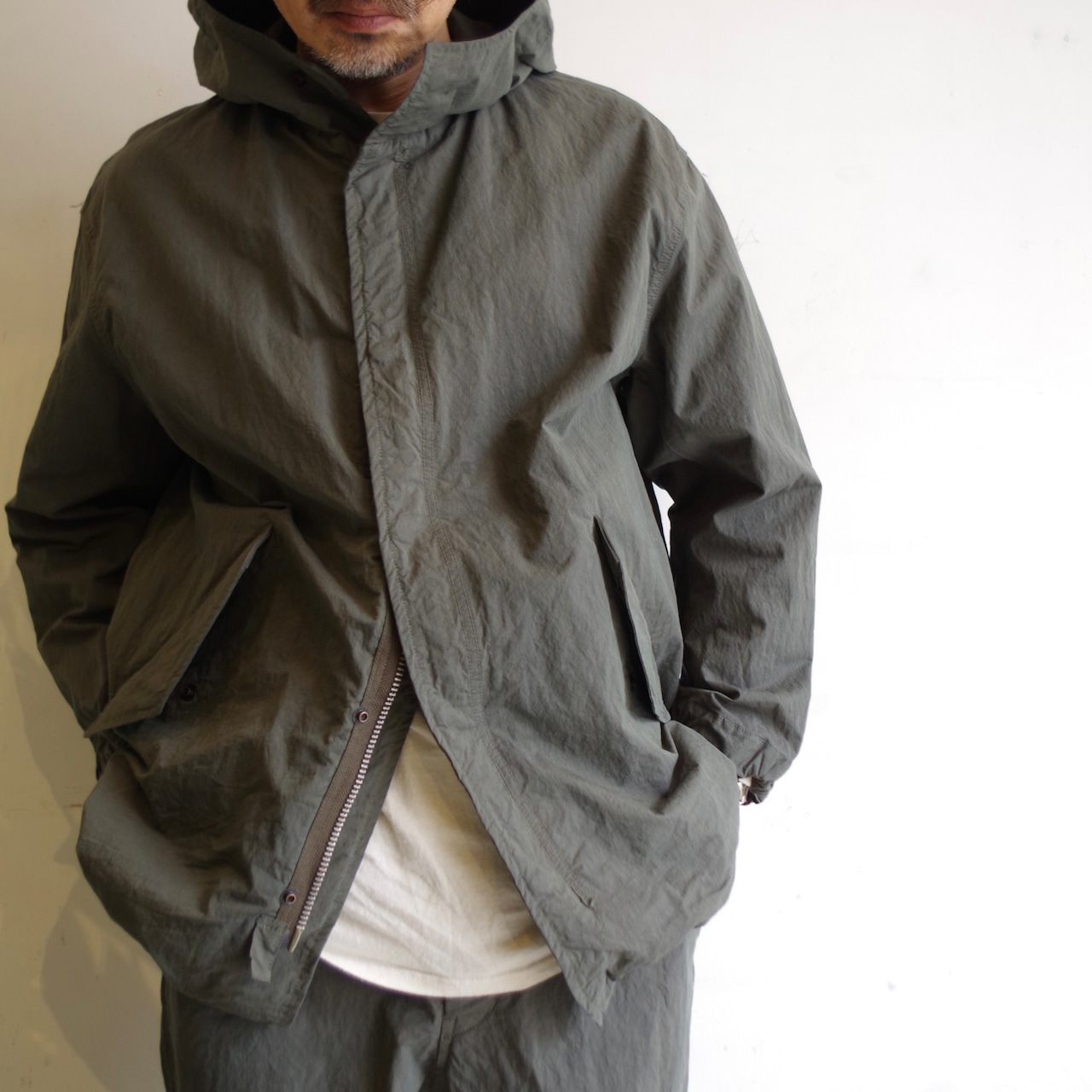 SAGE DE CRET  Military Hooded