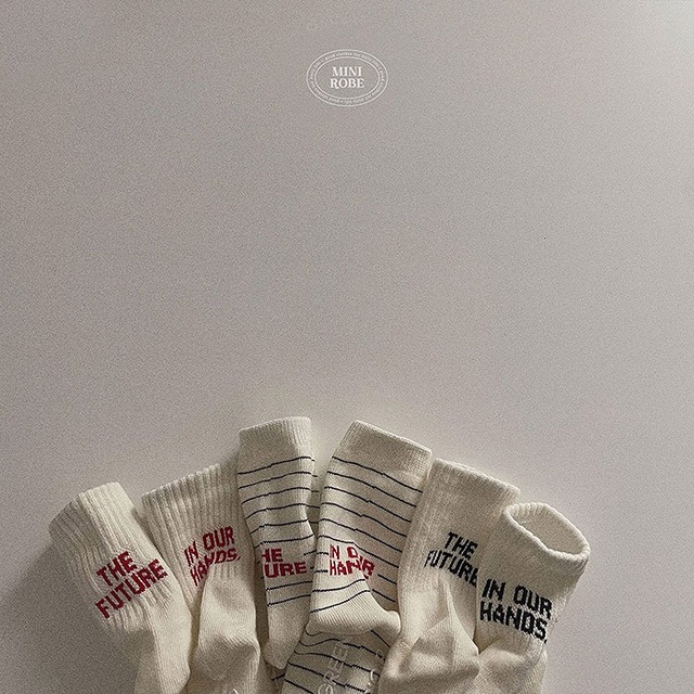 【即納】minirobe baby future socks set｜baby｜boy｜girl