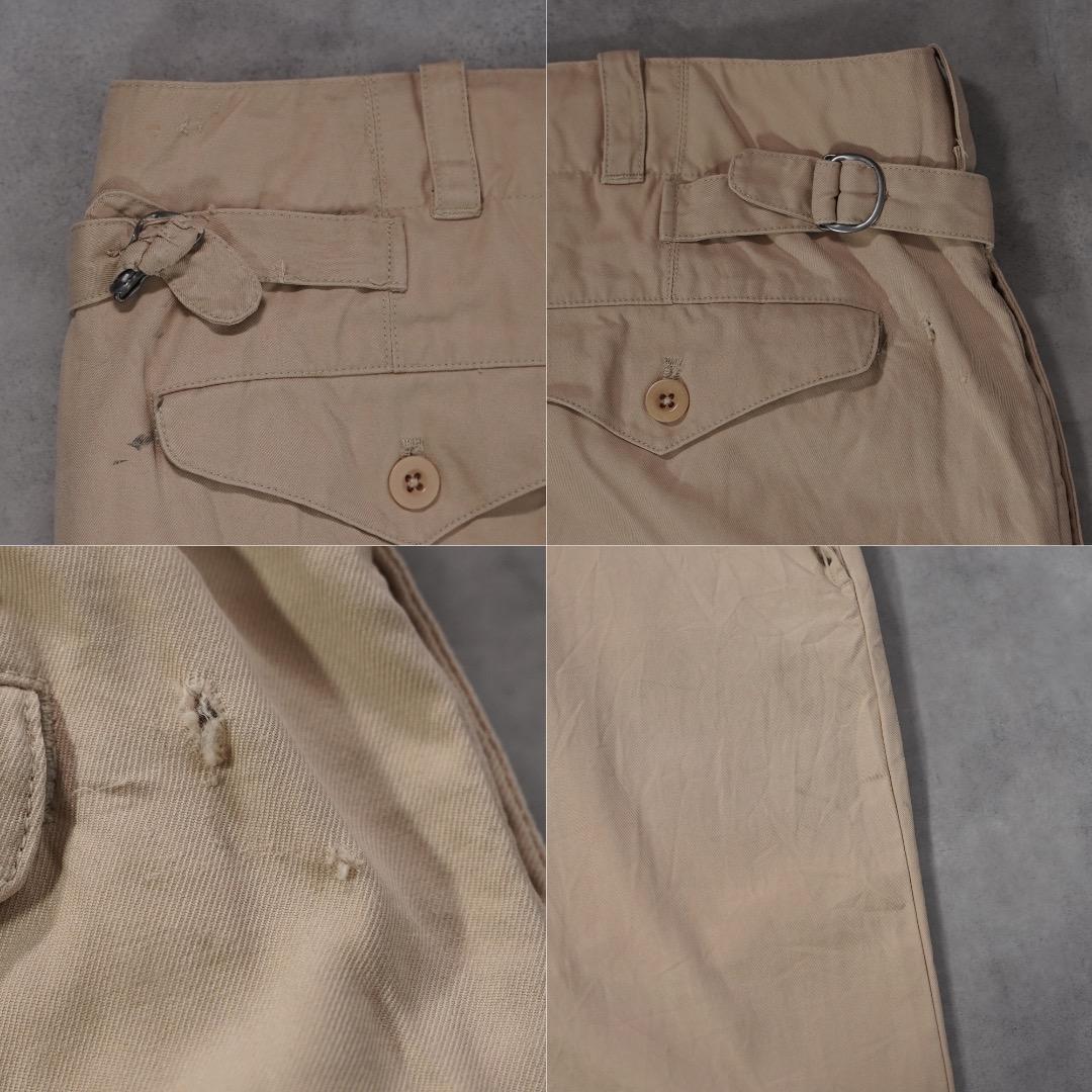 ポロバイ ラルフローレン W36 スラックス ボトム 古着 ベージュ 19116